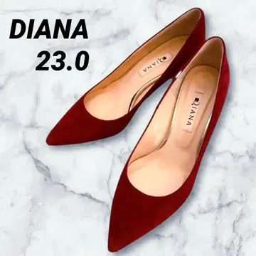 다이애나 DIANA 스틸레토 펌프스 하이힐 보르도 23.0
