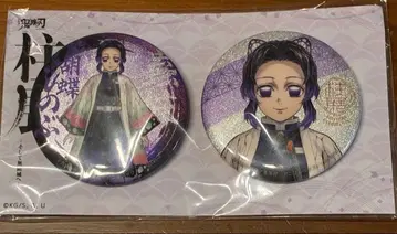 귀멸의 칼날 주()전 키 비주얼 글리터 캔뱃지 세트 코쵸우 시노부