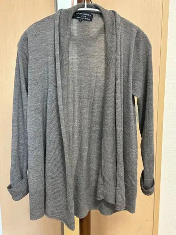 23구 그레이 긴팔 가디건