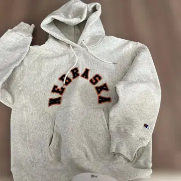 Champion NEBRASKA 후드티 L 사이즈