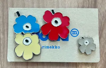 marimekko 우니코 핀 배지 세트