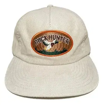 선데이즈 베스트 DUCKHUNTER 코듀로이 5패널 캡 크림