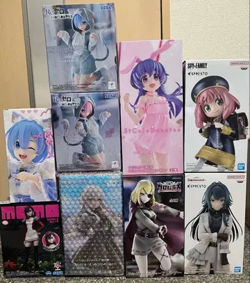 미인 피규어 총출동! 피규어 세트 렘, 에밀리아, 아냐 등 묶음 판매