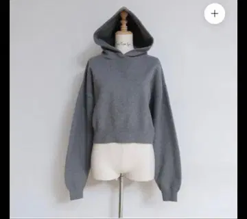 Sweatlike 컴팩트 니트 후디