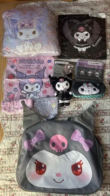 쿠로미 캐릭터 굿즈 세트
