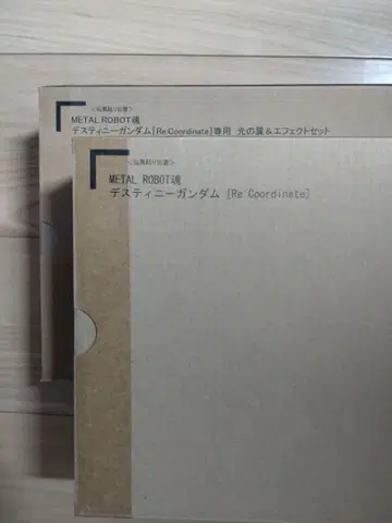 데스티니 건담 [Re:Coordinate] 빛의 날개 & 이펙트 세트