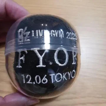 B'z FYOP 도쿄 12/6 한정판 가챠 리스트 밴드
