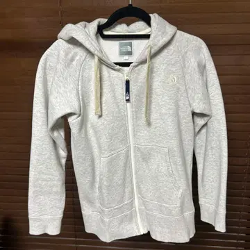 THE NORTH FACE 여성용 풀 집업 후드티 그레이