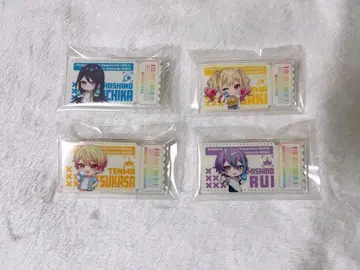 [ 익명 배송 ] 프로세카 로손 아크릴 배지 이치카 사키 츠카사 루이