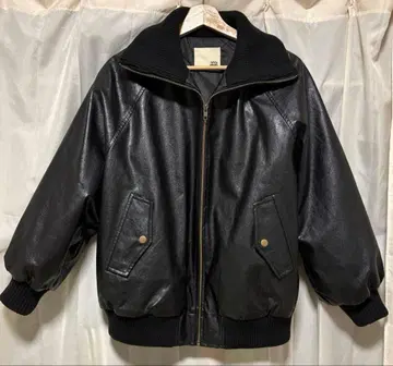 리브 터틀 페이크 가죽 자켓 JAVA