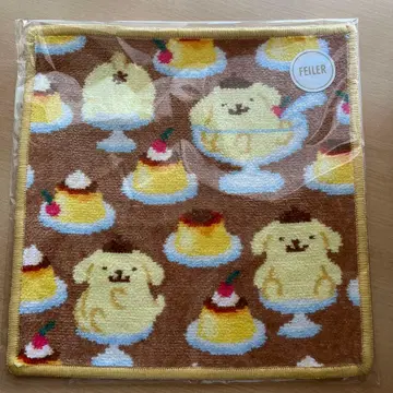 FEILER 폼폼푸딩 패턴 손수건