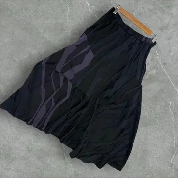 [인기] 지우 비대칭 플레어 스커트 입체 변형 롱