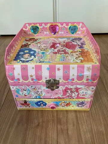 프리큐어 수납 박스 핑크