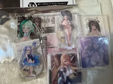 브라운더스트2 쿠지 코바토 히요나 아크릴 디오라마 팥짱 아크릴 스탠드