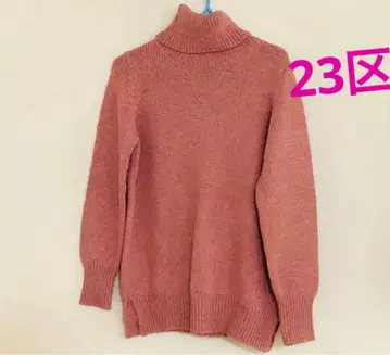 23구 울 알파카 터틀 스웨터 38