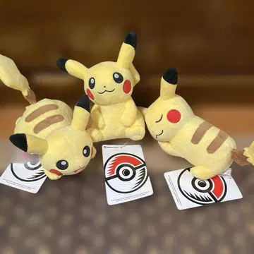 포켓몬 피카츄 3체 세트 새상품