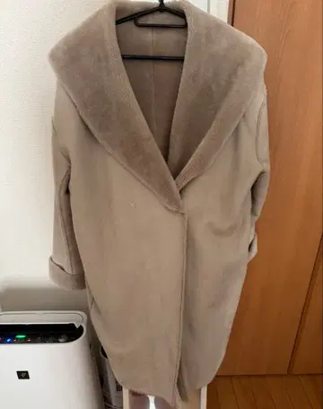 [ 새상품급 ] 페이크 무스탕 퍼 코트