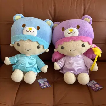 리틀트윈스타 키키라라 봉제 인형 홋카이도 한정 라벤더 새상품 택 포함