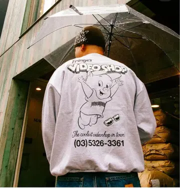 FRINGE VIDEO SHOP PIGGY 트레이닝복 로스아파 바디