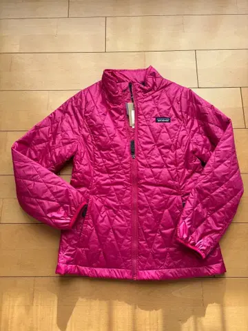 patagonia 핑크 다운 자켓