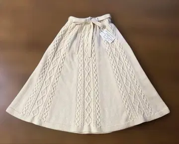 아듀 트리스트 스커트 니트 스커트 adieu tristesse