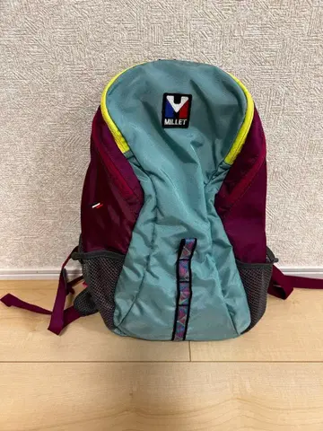 MILLET 백팩 마룬/터콰이즈