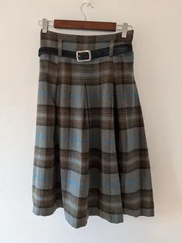 YOSHIE INABA의 체크 무늬 스커트