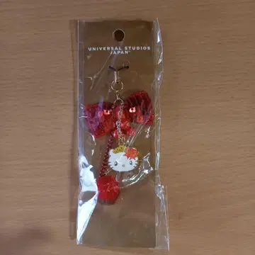 지역 한정 키티 USJ 한정판 스트랩 리본