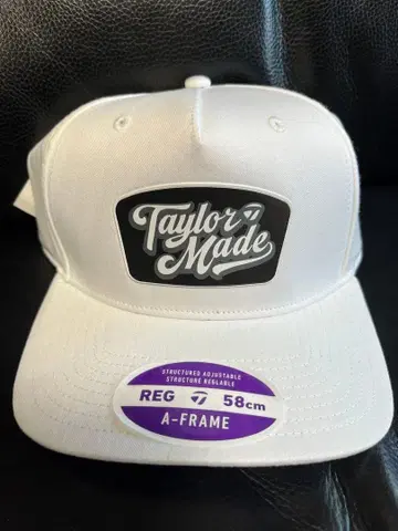 Taylor Made TK199 화이트 A-FRAME 캡