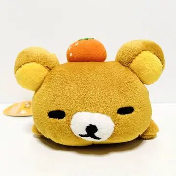 리락쿠마 한텐 컬렉션 귤 올림 봉제 인형