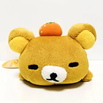 리락쿠마 한텐 컬렉션 귤 올림 봉제 인형