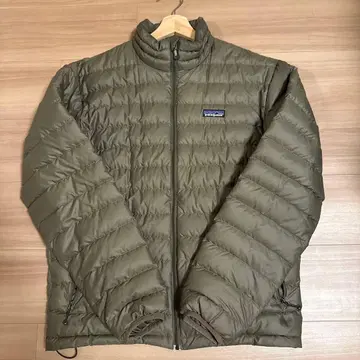 patagonia 다운 자켓 올리브 그린 카키