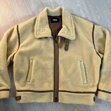 AZUL by MOUSSY 보아 자켓 F 사이즈 베이지