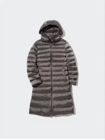 유니클로 롱 다운 코트