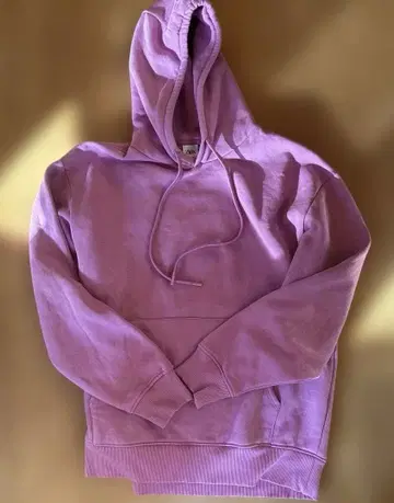 ZARA 연보라 후드티 L 속기모