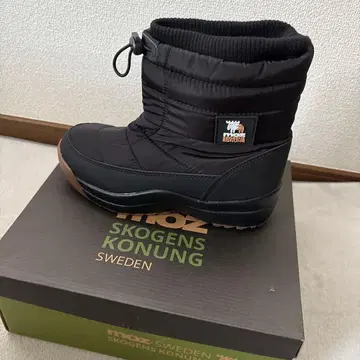 moz 스노우 부츠 블랙 23.5cm