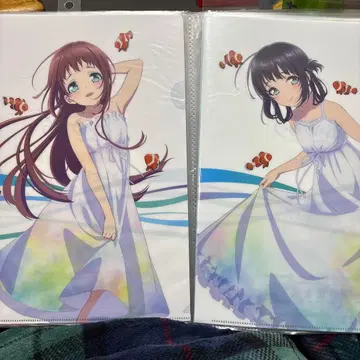 바다의 색을 순회하는 클리어 파일 6장 세트