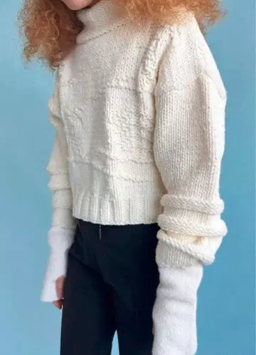 EDIT. FOR LULU 에디트포르르 핸드 스노우 마운틴 니트