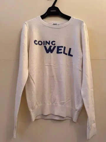 JACK BUNNY 캐시미어 혼방 크루넥 스웨터