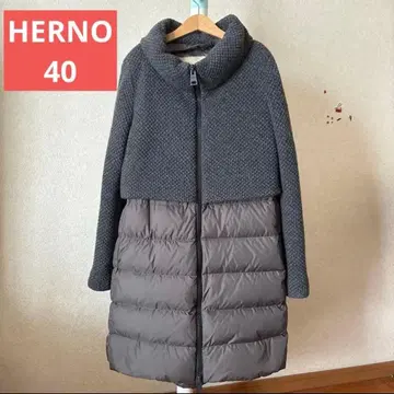 Herno 다운 자켓 사이즈 40 그레이