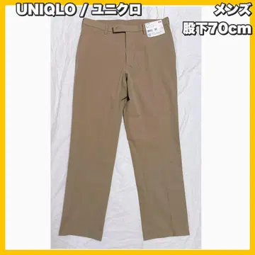 UNIQLO / 유니클로 감동 팬츠 코튼라이크 인심 70 가공 베이지