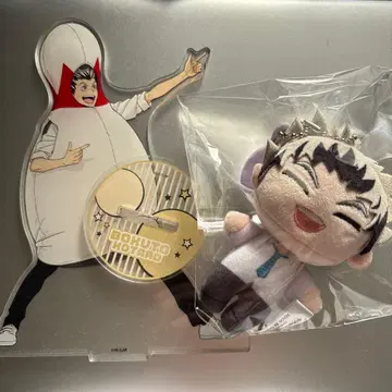 보쿠토 코타로 라운드원 콜라보 봉제 인형 아크릴 스탠드 세트