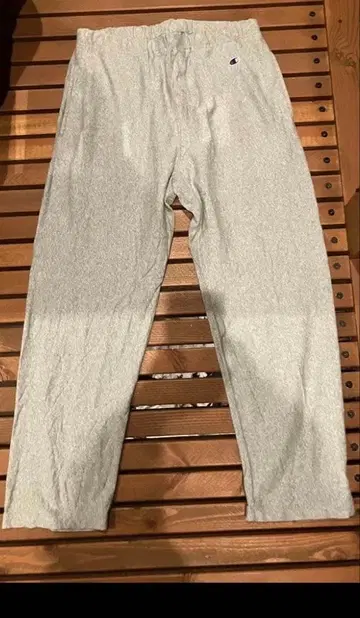 챔피온 리버스웨이브 M 스웨트 팬츠 그레이