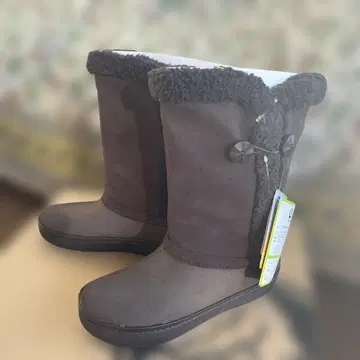 Crocs modessa synth suede button 부츠 W7