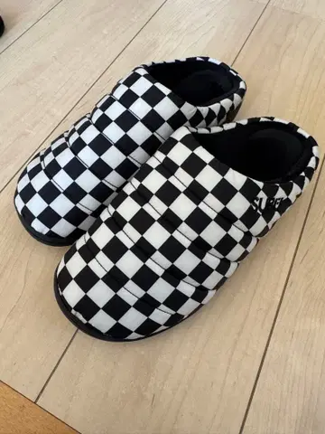 SUBU 체커 패턴 슬립온 2