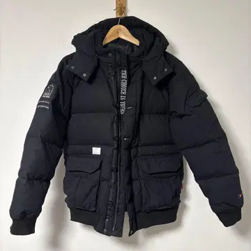 MAGIC STICK 블랙 다운 자켓