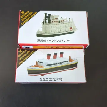 디즈니 토미카 마크 트웨인호 S.S 컬럼비아호 새상품 어트랙션 토미카