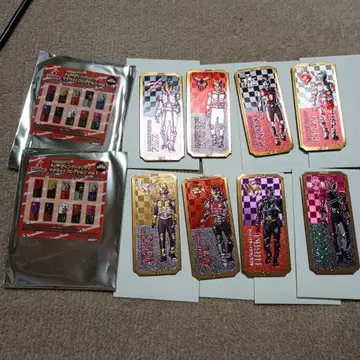 헤이세이 가면라이더 트레이딩 메탈릭 마그넷 컬렉션 묶음 판매