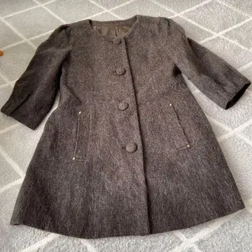 다크 그레이 롱 코트 사이즈 38