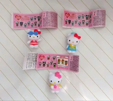 헬로키티 3D 컬렉션 피규어 3개